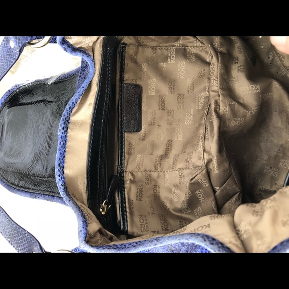 Michael Kors Cobalt Blue Handbag- ON SALE NOW! - Picture 7 of 8